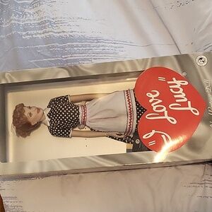 Vinyl Portrait I Love Lucy Doll with stand